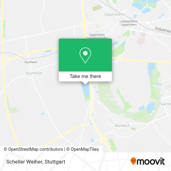 Scheller Weiher map