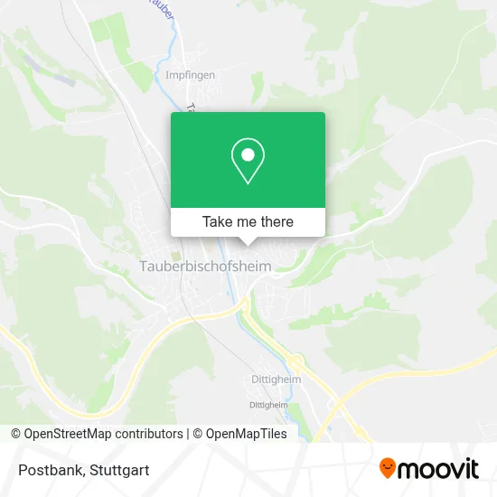 Postbank map