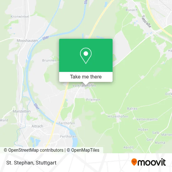St. Stephan map