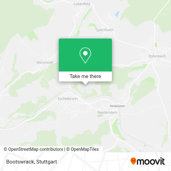 Bootswrack map