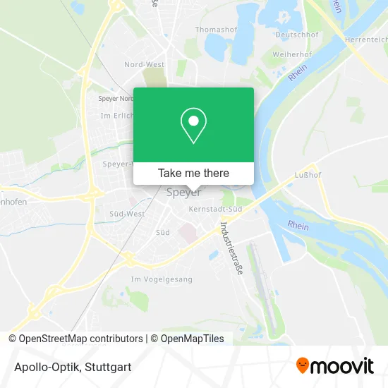 Apollo-Optik map