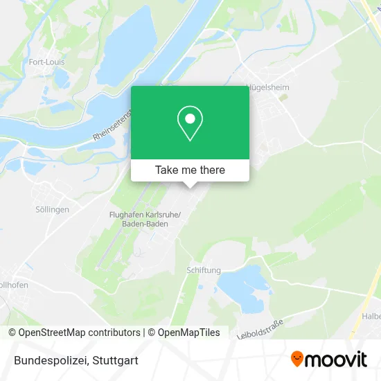 Bundespolizei map