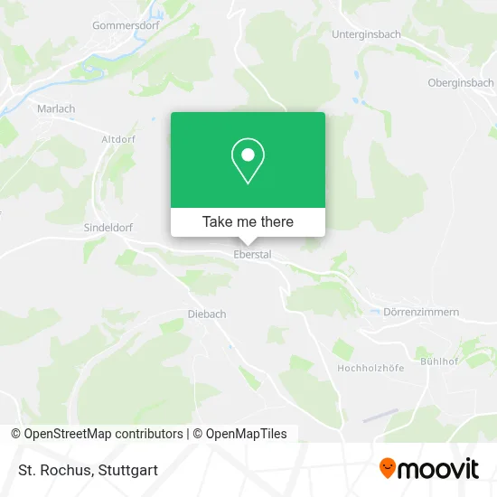 St. Rochus map