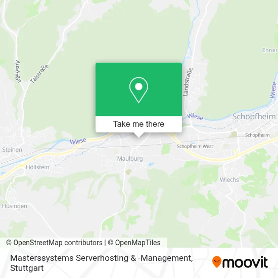 Masterssystems Serverhosting & -Management map