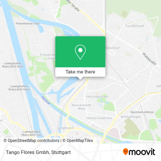 Tango Flores Gmbh map