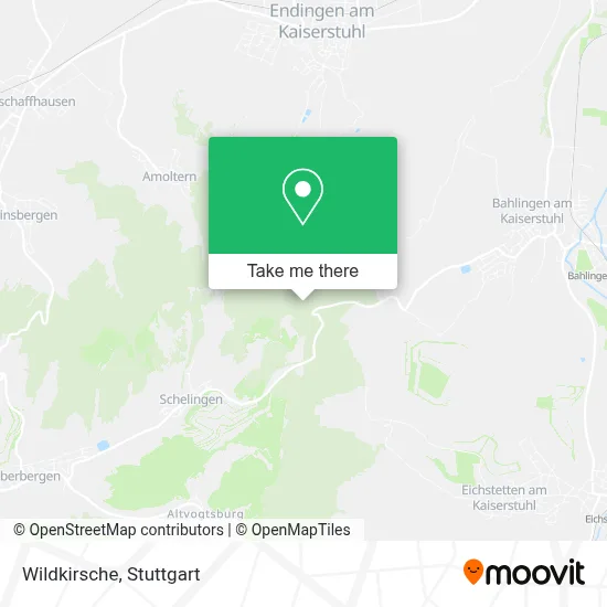 Wildkirsche map