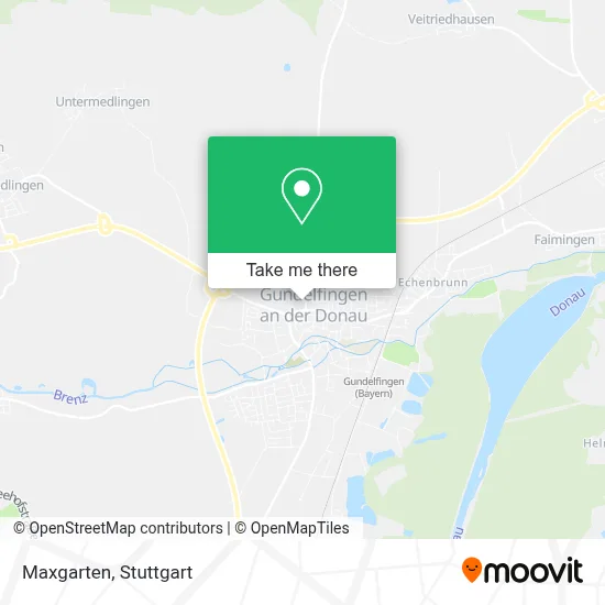 Maxgarten map