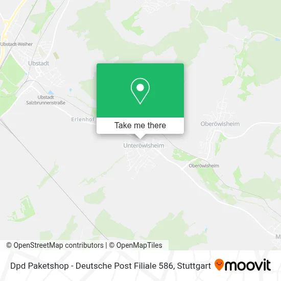 Dpd Paketshop - Deutsche Post Filiale 586 map