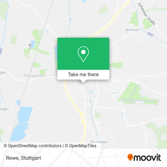 Rewe map