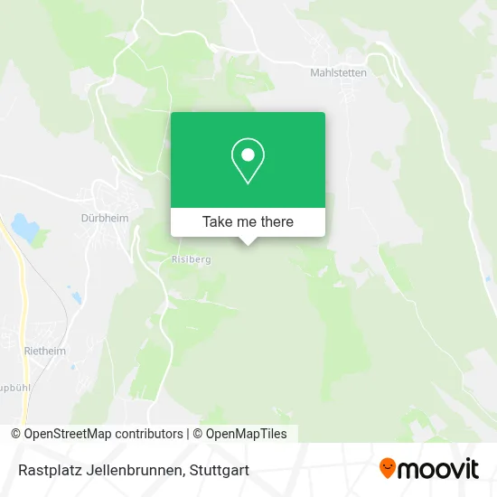 Rastplatz Jellenbrunnen map
