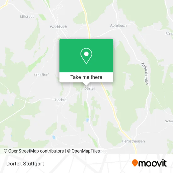Dörtel map