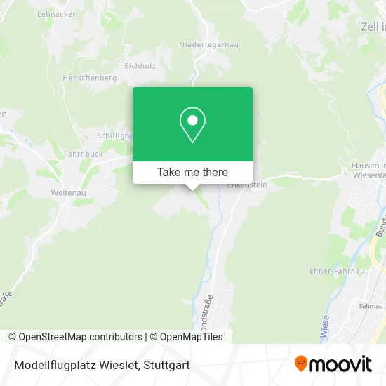 Modellflugplatz Wieslet map