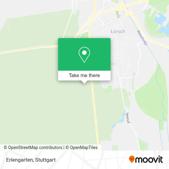 Erlengarten map
