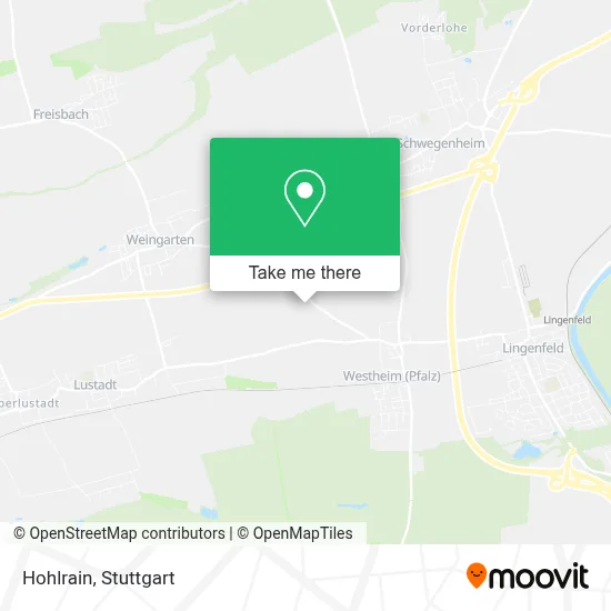 Hohlrain map