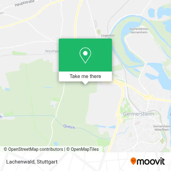 Lachenwald map
