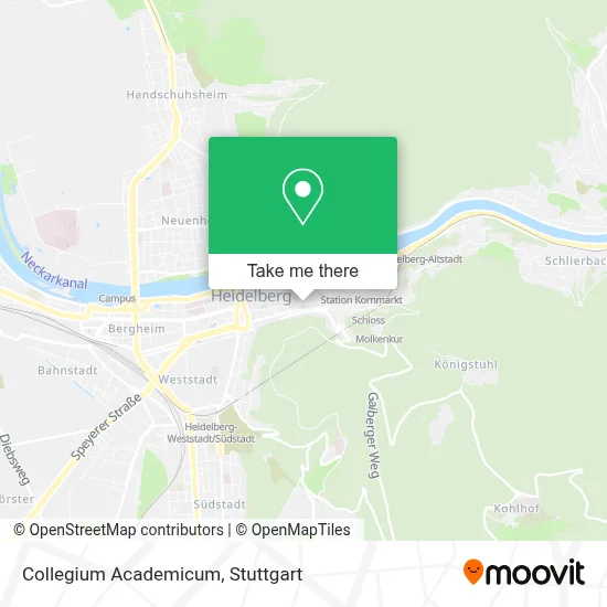 Collegium Academicum map