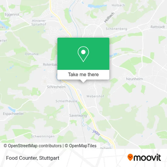 Food Counter map