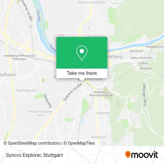 Syncro Explorer map