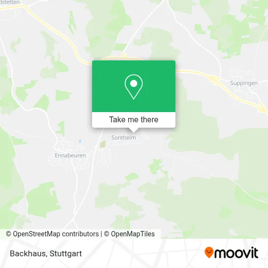 Backhaus map