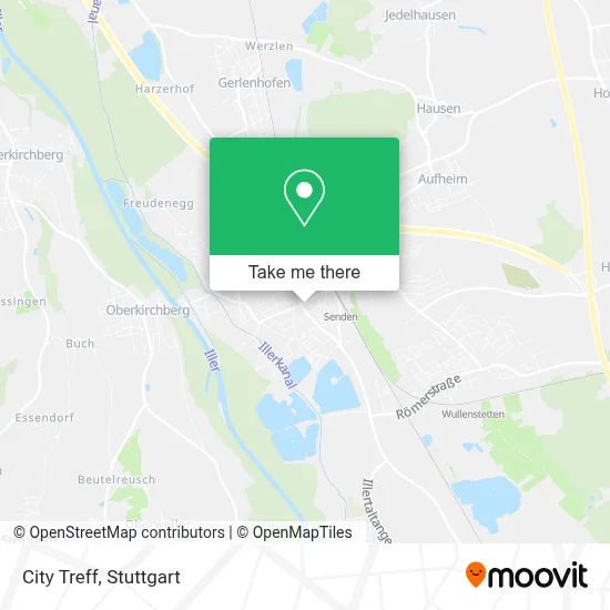 City Treff map