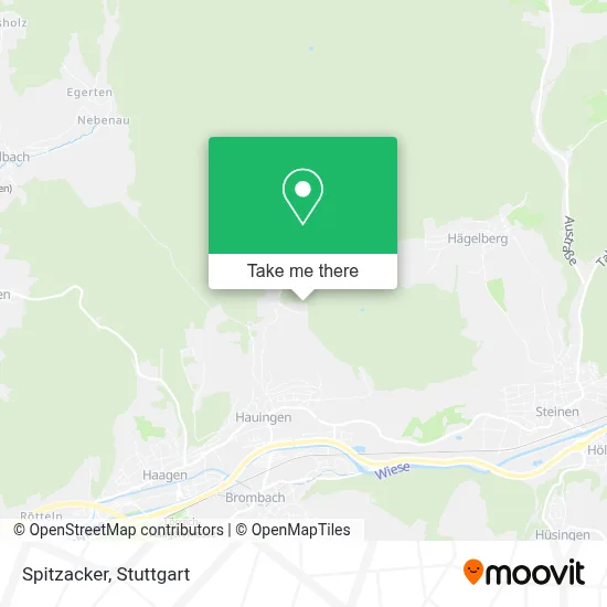 Spitzacker map