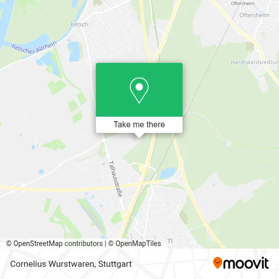 Cornelius Wurstwaren map