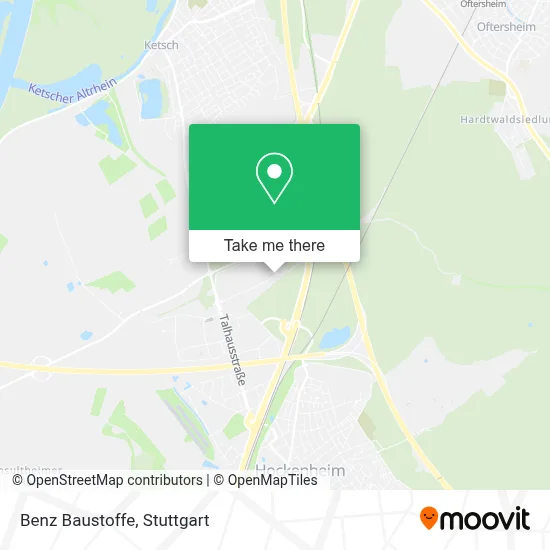 Benz Baustoffe map