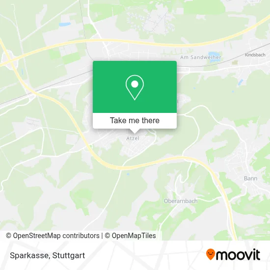 Sparkasse map