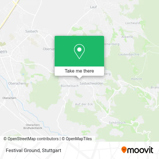 Festplatz map