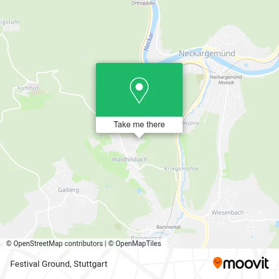 Festplatz map