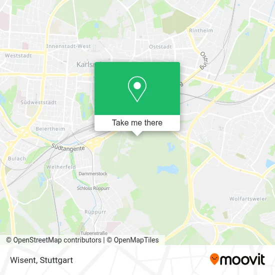 Wisent map