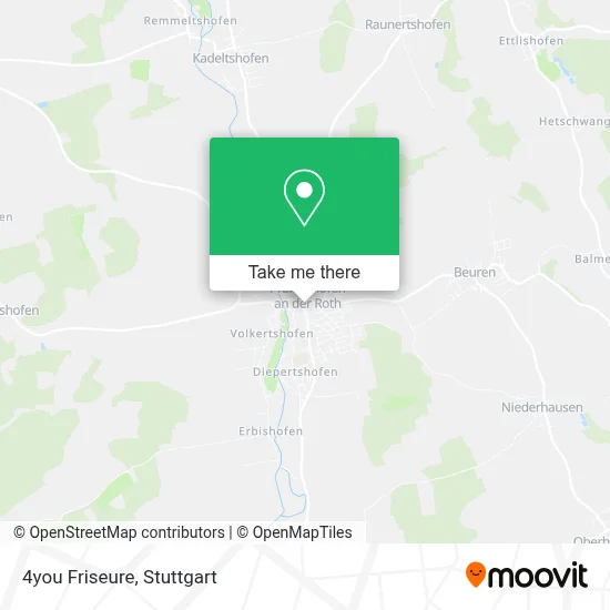 4you Friseure map