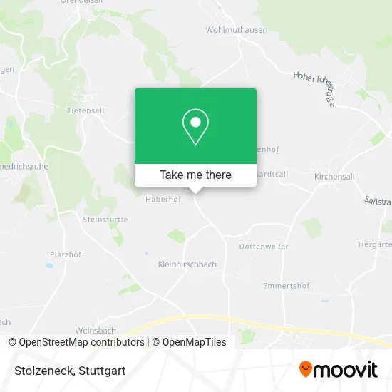 Stolzeneck map