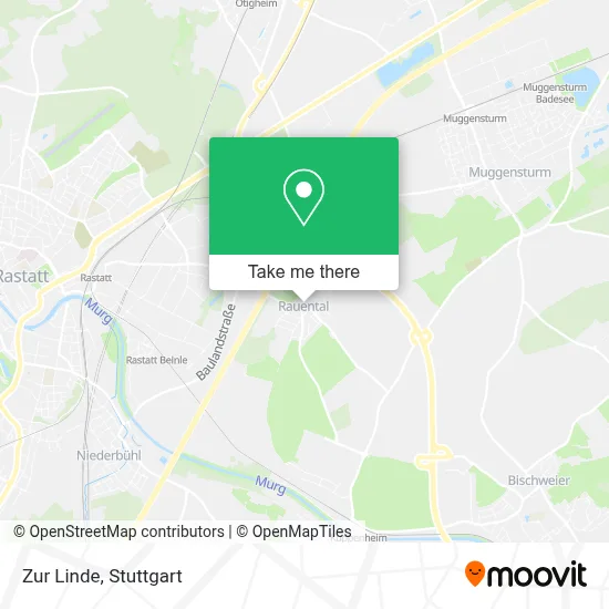 Zur Linde map