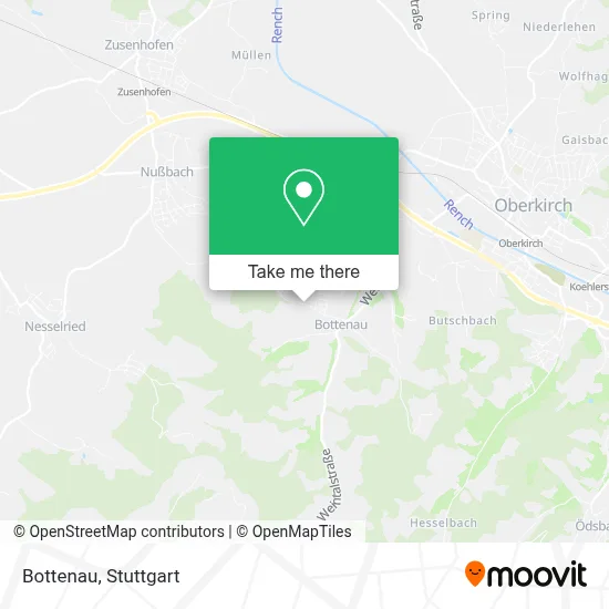 Bottenau map