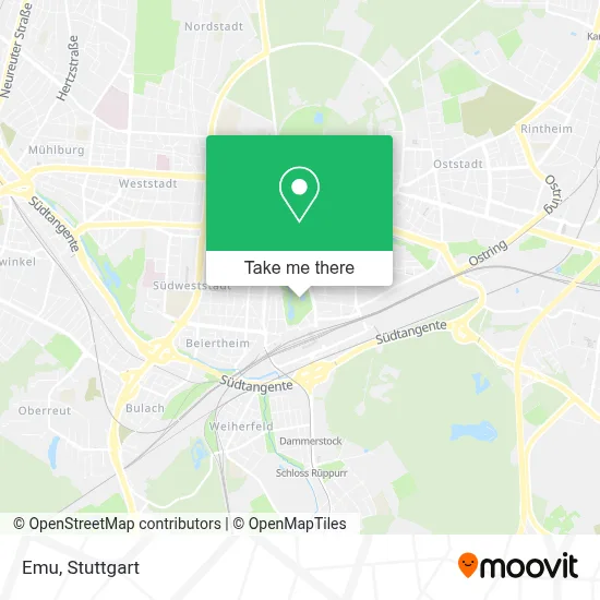Emu map