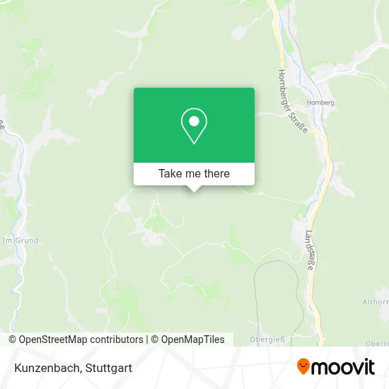 Kunzenbach map