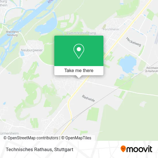 Technisches Rathaus map