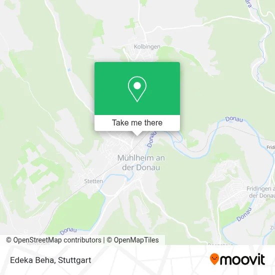 Edeka Beha map