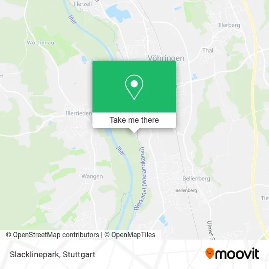 Slacklinepark map