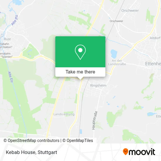 Kebab House map