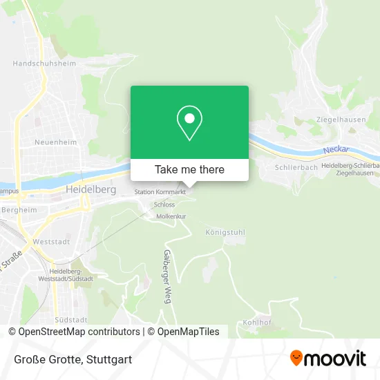 Große Grotte map