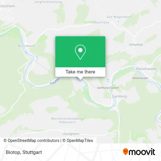 Biotop map