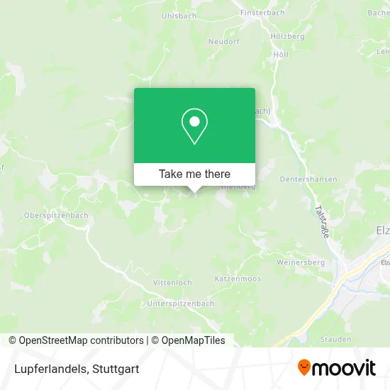 Lupferlandels map