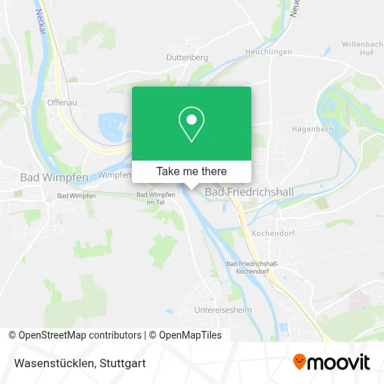 Wasenstücklen map
