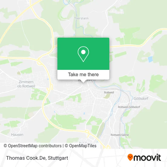 Thomas Cook.De map