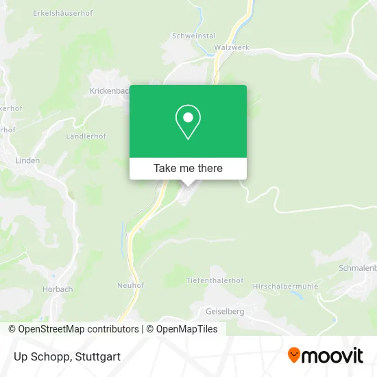 Up Schopp map