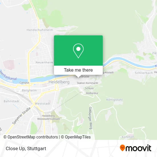 Close Up map