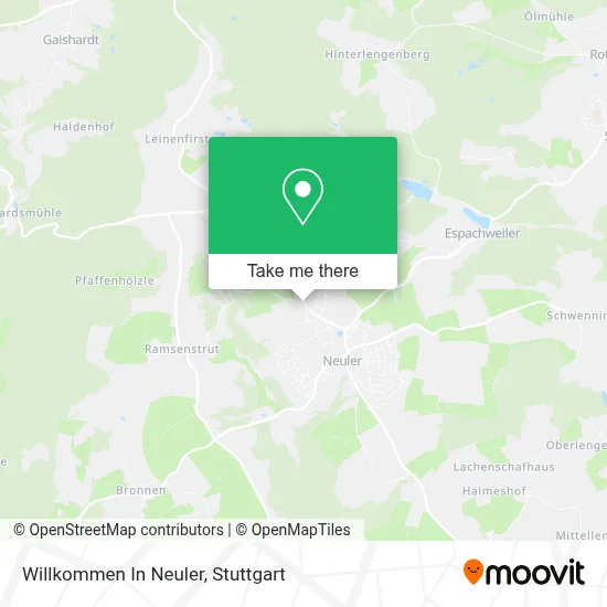 Willkommen In Neuler map
