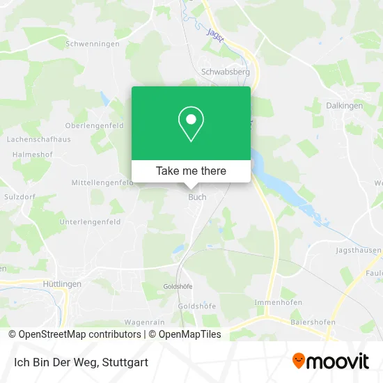 Ich Bin Der Weg map